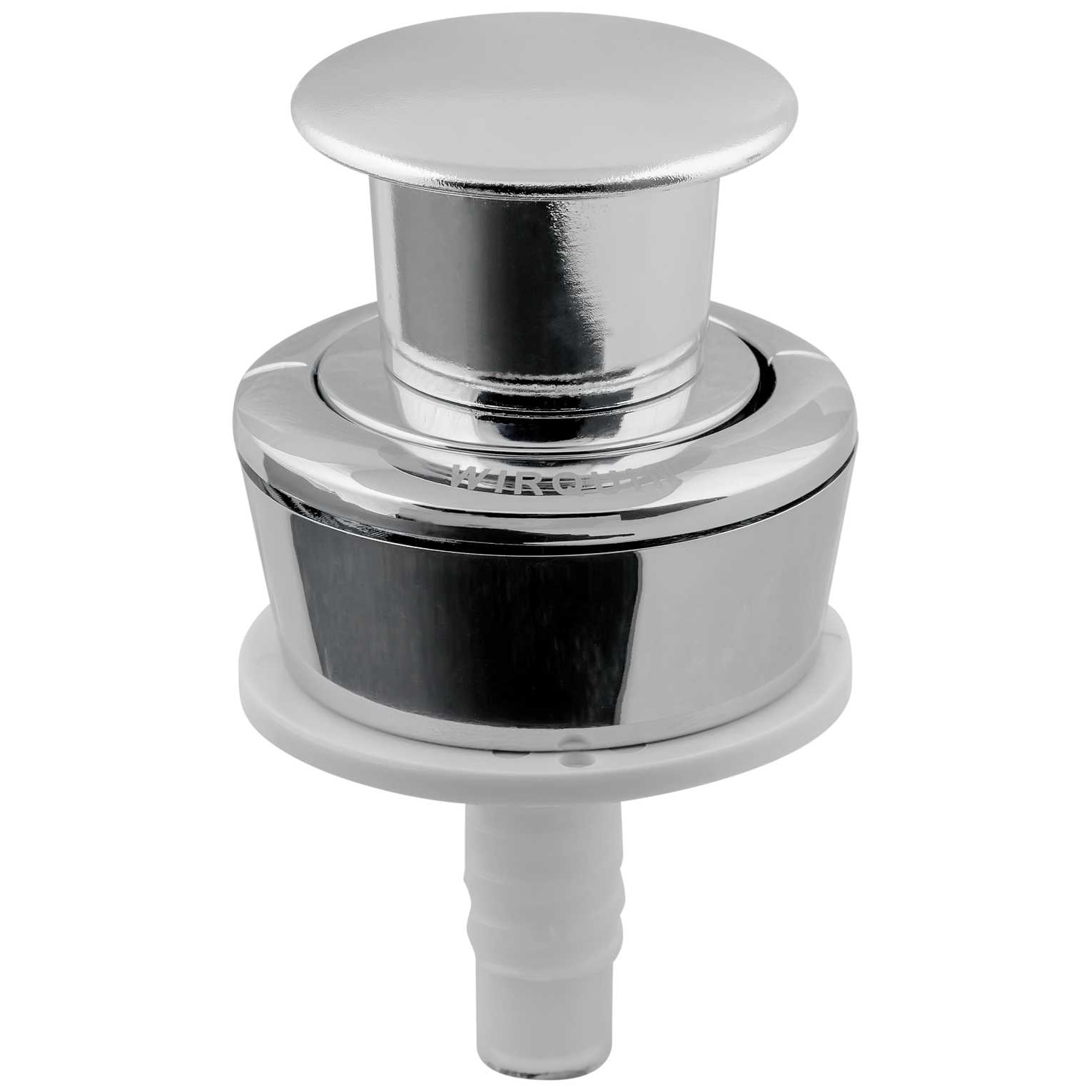 Doc-M Single Flush Button Special Needs, Chrome ABS